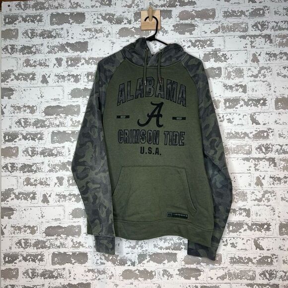 Colosseum Alabama crimson tide camo hoodie - Picture 1 of 6